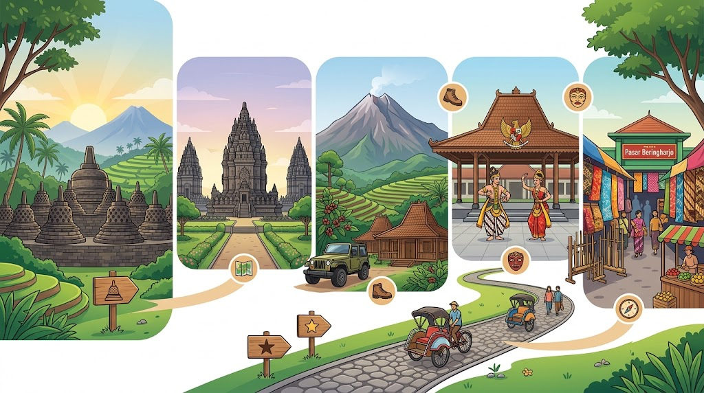 Destinasi Wisata Ikonik di Kawasan Kota Jogja