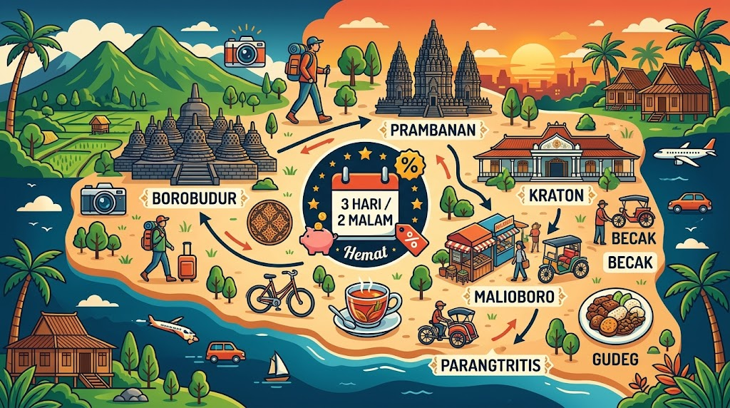 Rute Hari Pertama Menjelajahi Pesona Budaya Kota